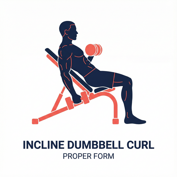 Incline Dumbbell Curls